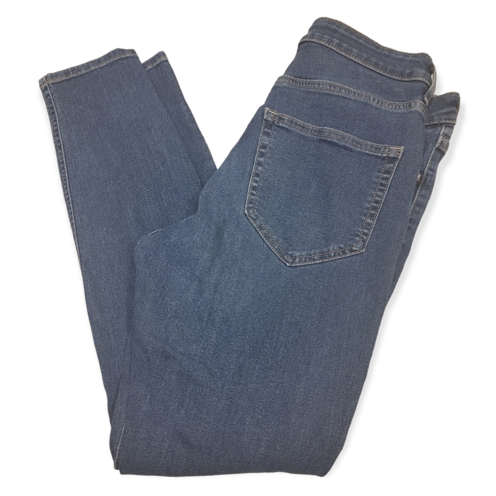 H&M Curvy High-waisted Denim Jeggings Size 6